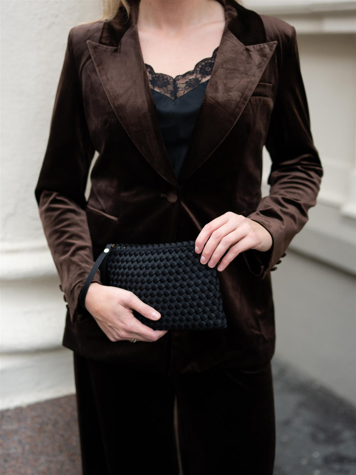 Blazer Velvet Choco