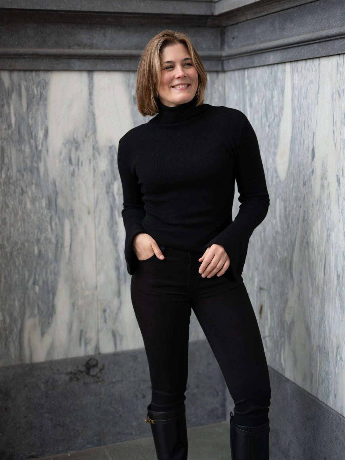 Vilje Merino Sweater Black