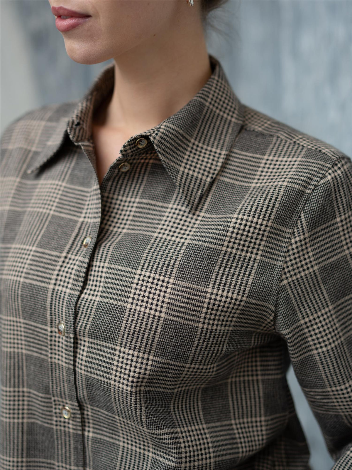 MMAyen Princ Check Shirt