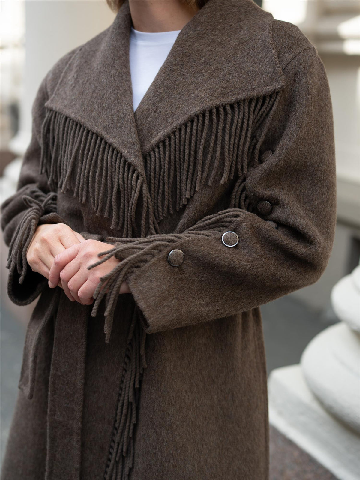 Heidi Coat Dark Brown