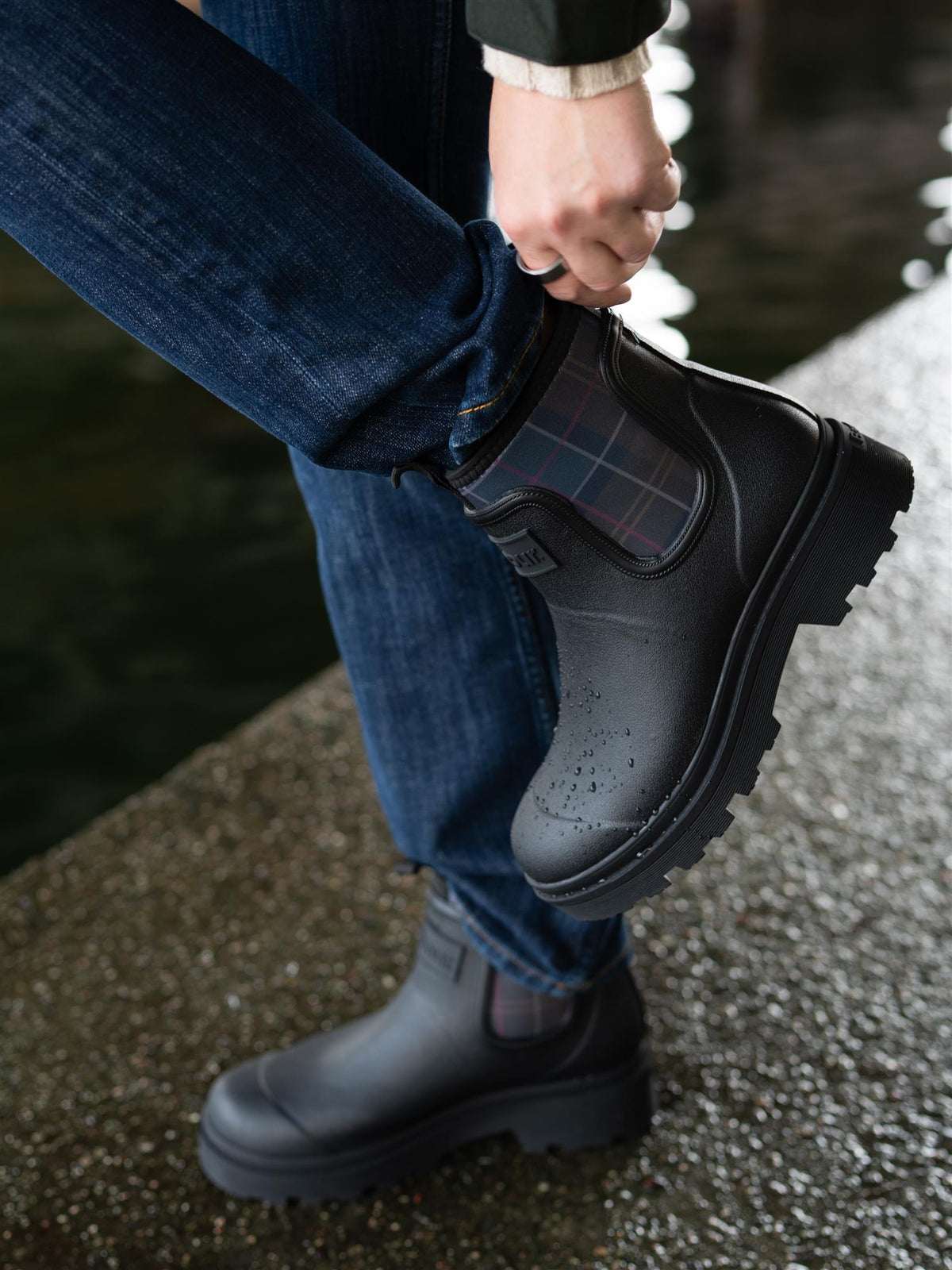 Barbour Cynthia Welly Black