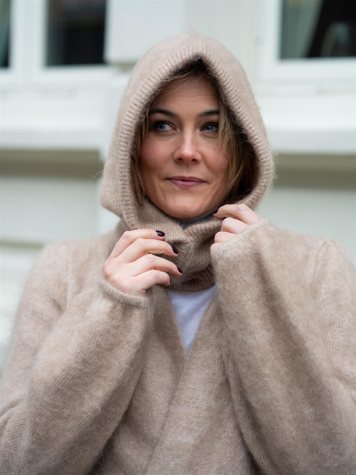 Ella&il Kajsa Chunky Balaclava Hazel Beige