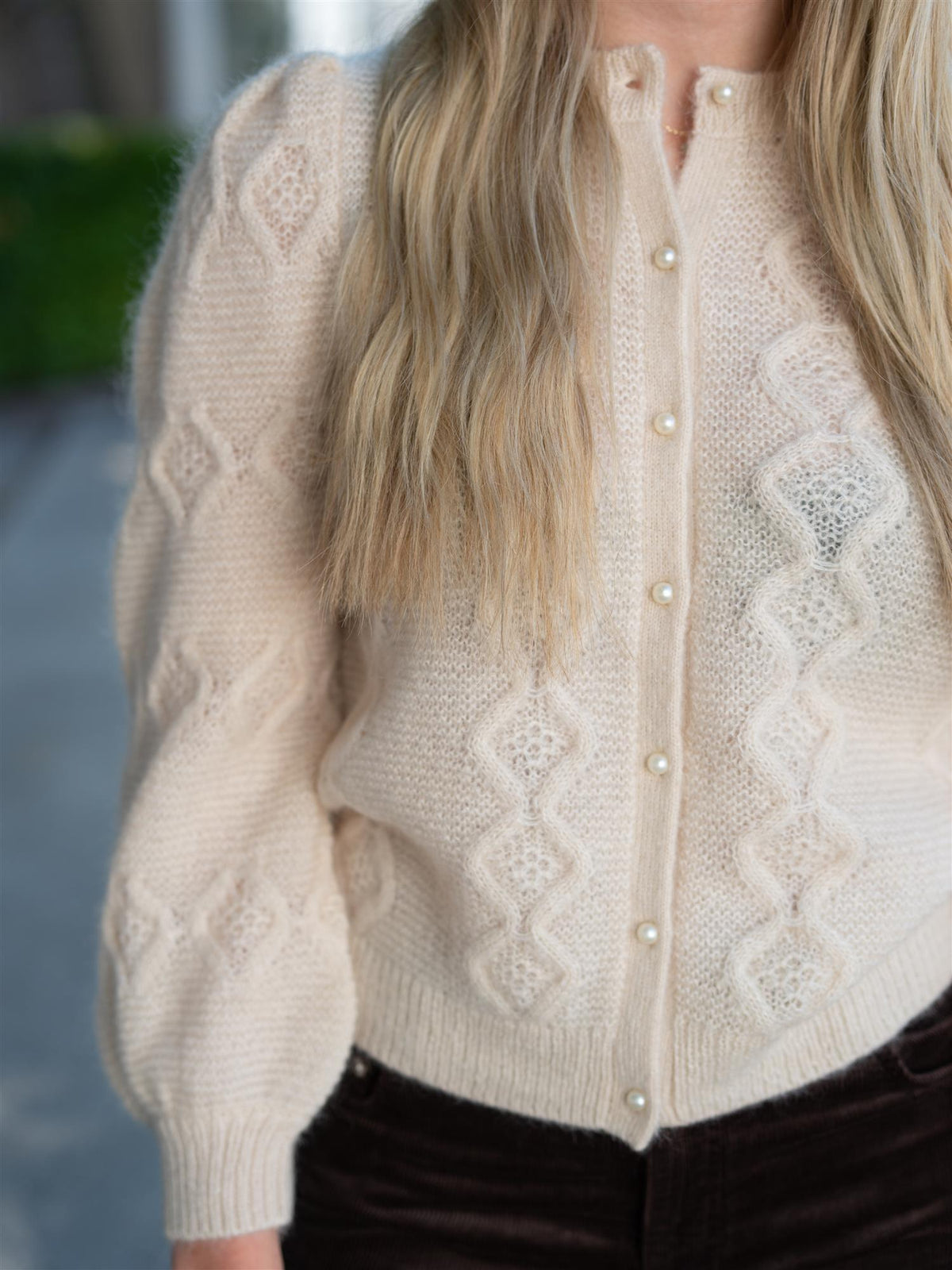 Emmy Cardigan Winter White