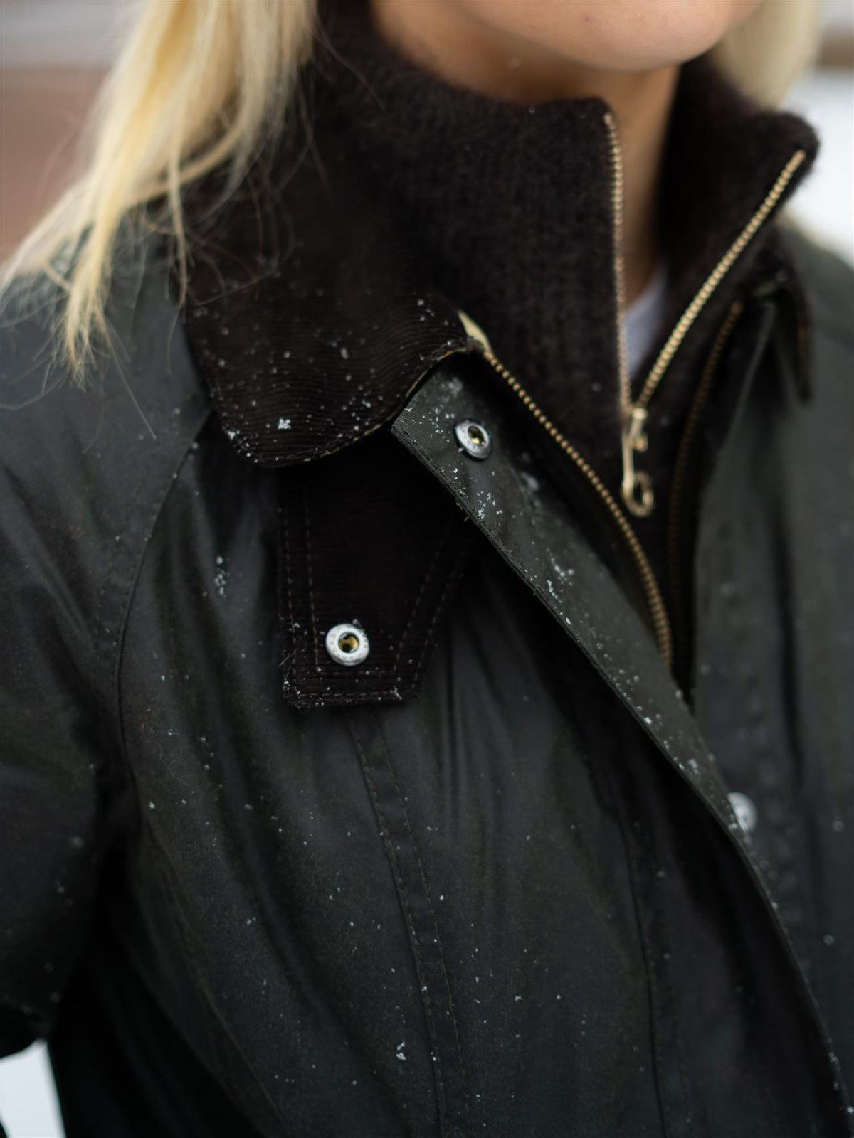 Barbour Beadnell Wax Sage