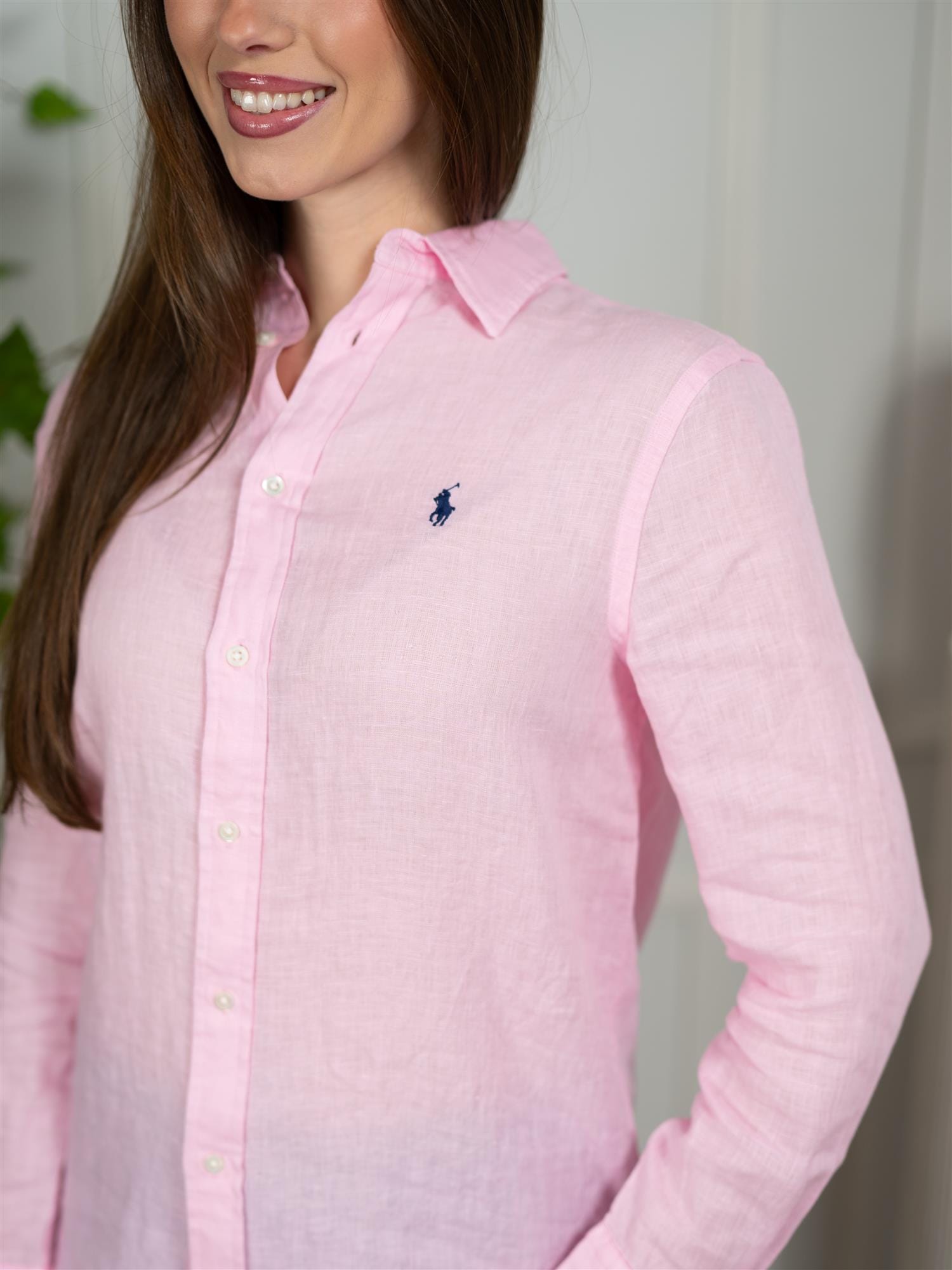 Polo Classic-Long Sleeve-Button Front Shirt