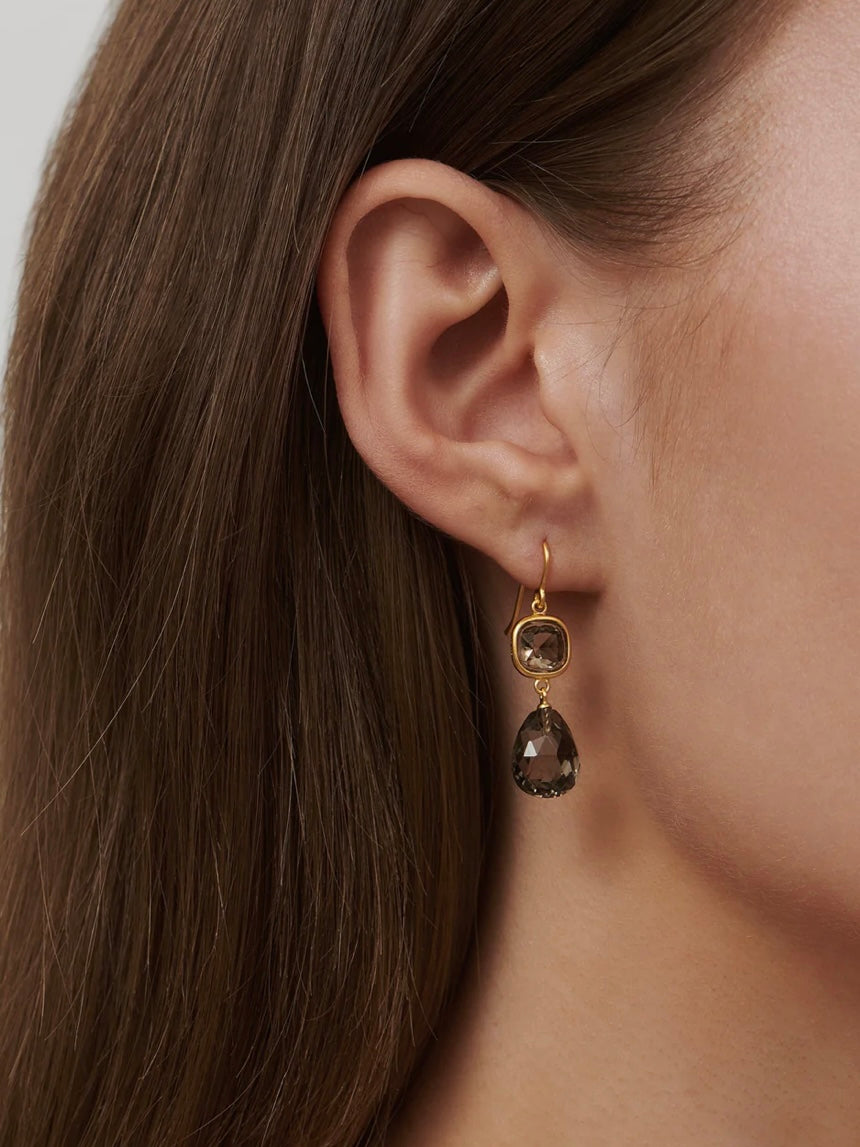 Julie Sandlau Olivia Earrings Smokey