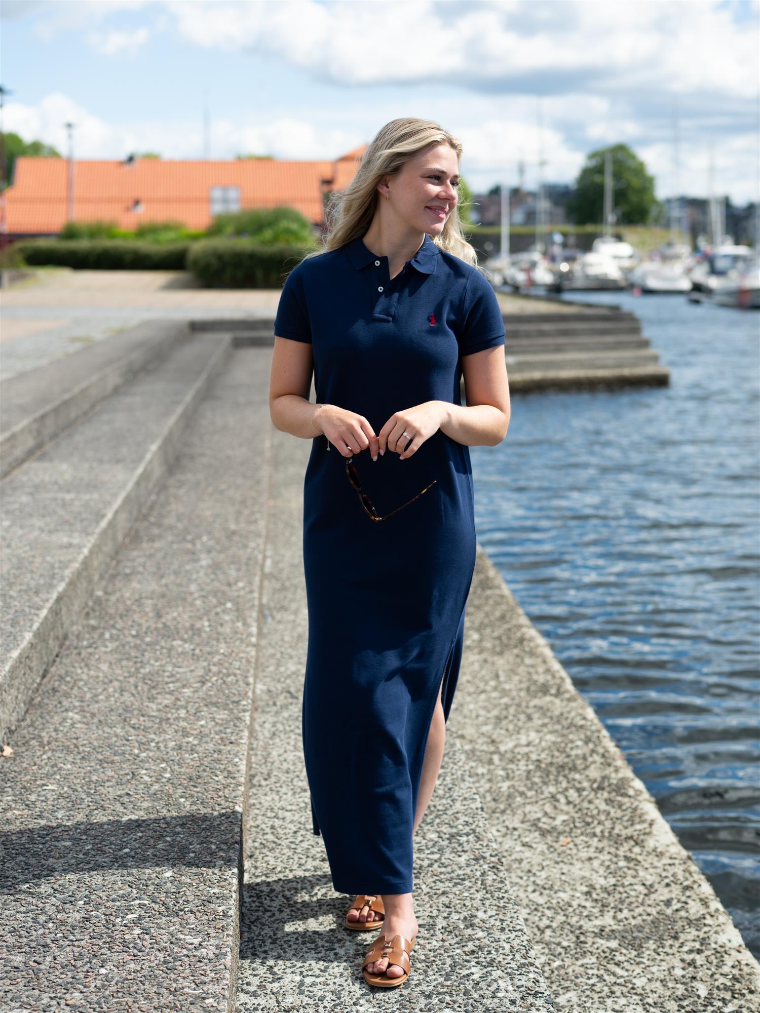 Polo Navy Classic Day Dress