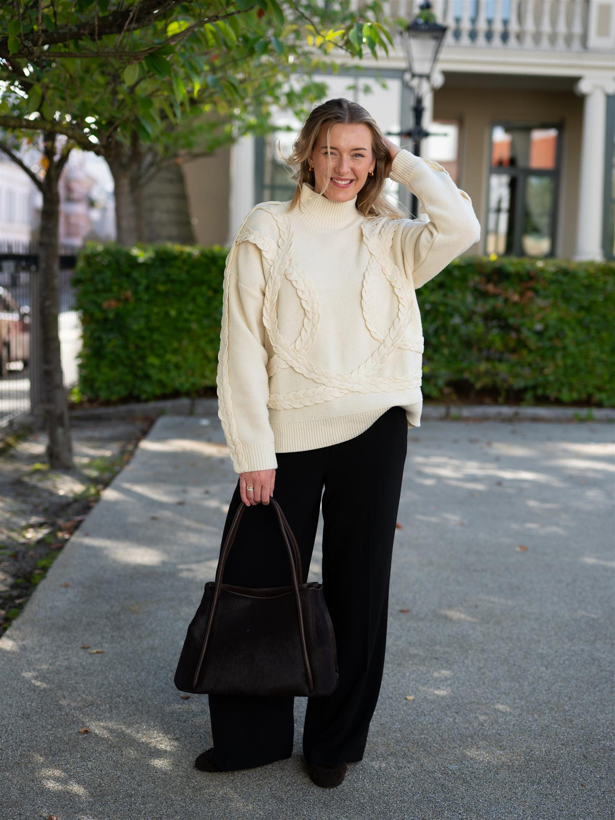 Alva Sweater Cloud Offwhite