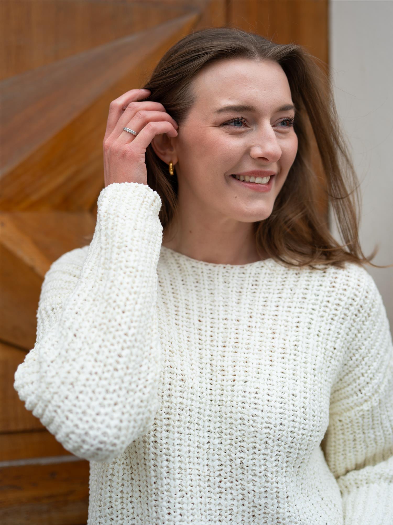 ONE and OTHER Demi knitted Sweater Offwhite