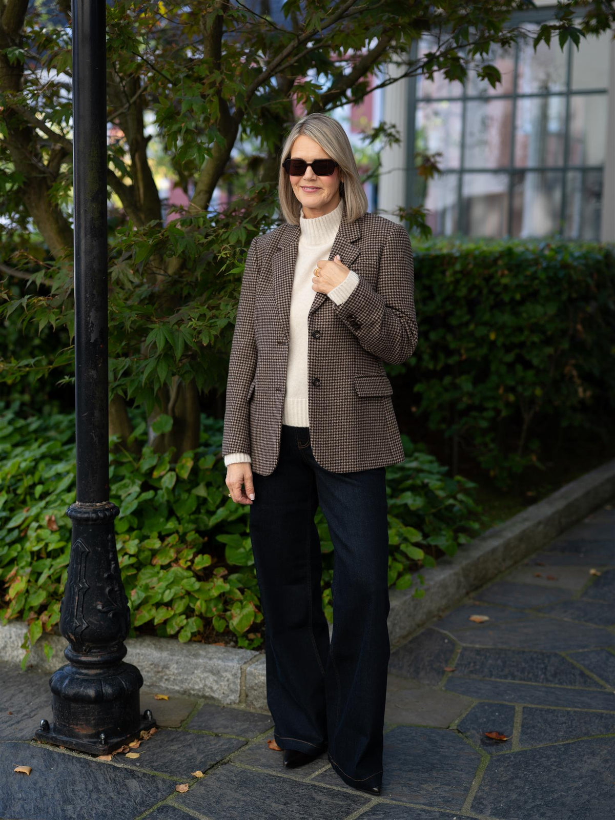 Houndstooth Blazer