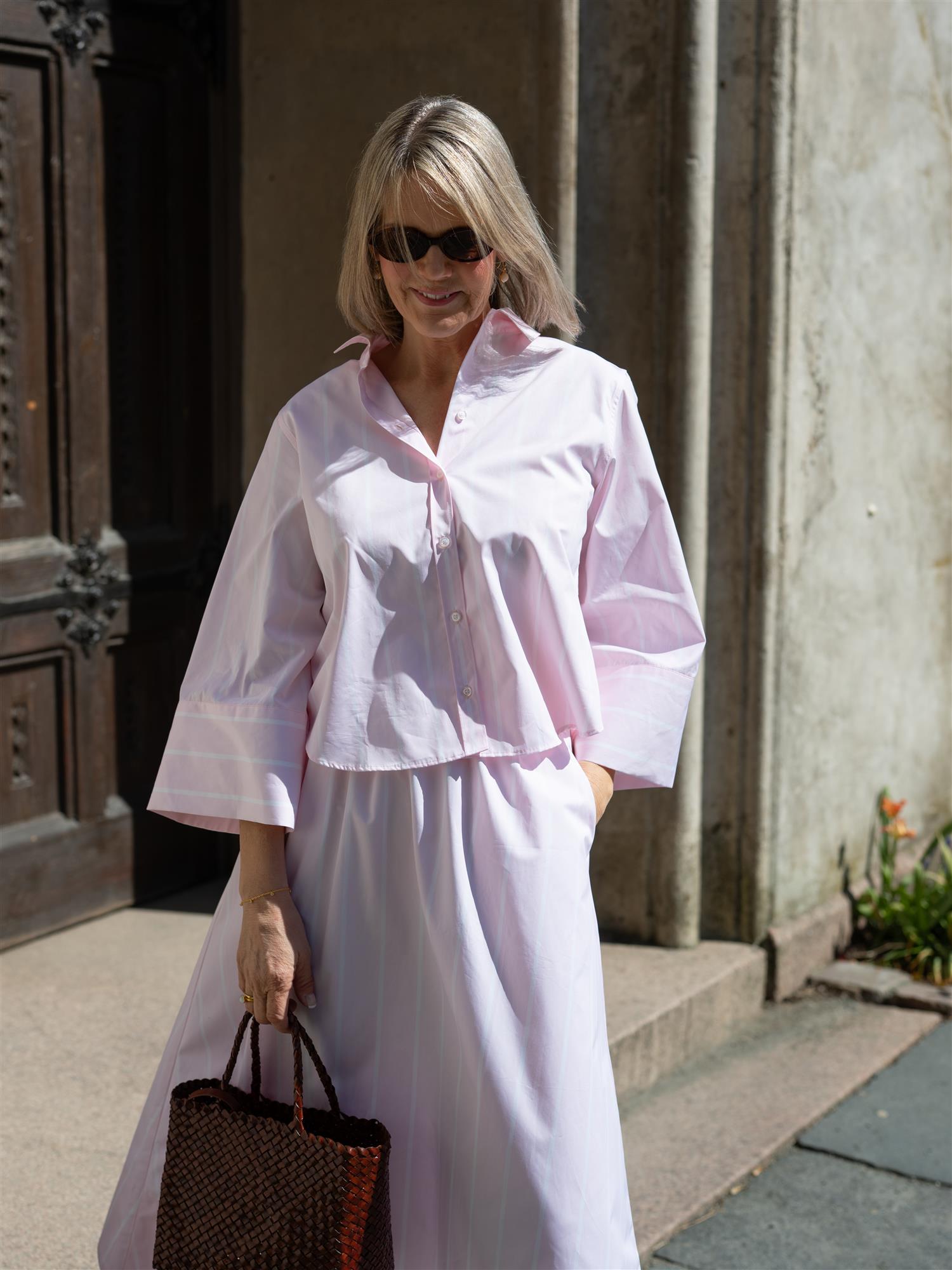 Julie Josephine Sanne Skirt Peony Stripe