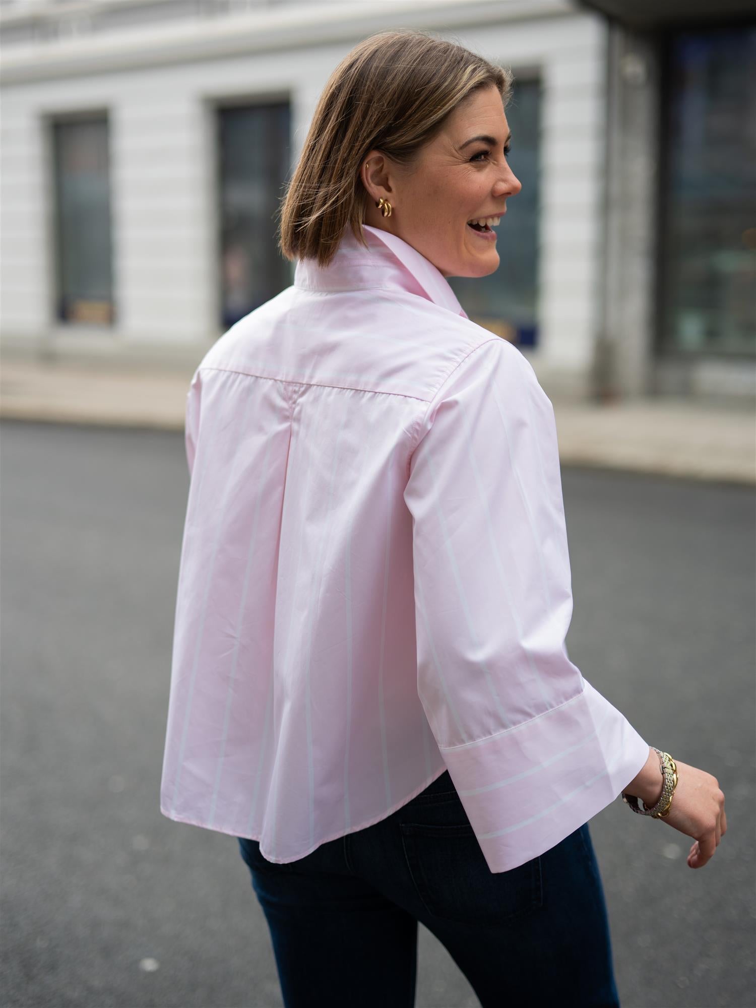 Julie Josephine Anja Shirt Peony Stripe