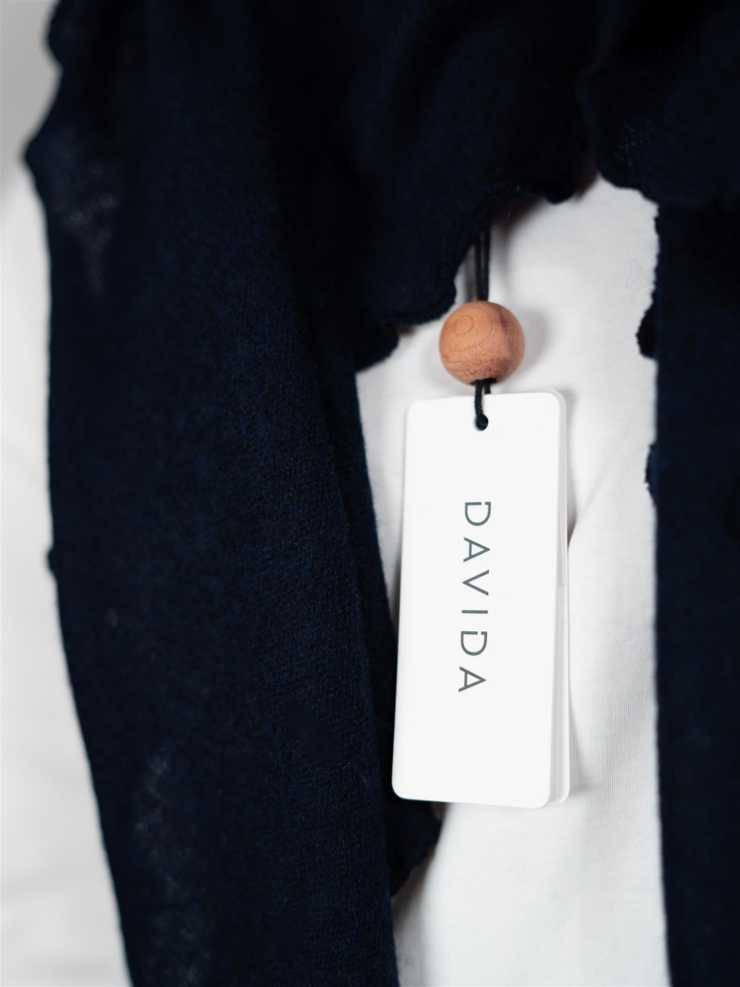 Triangle Scarf Navy