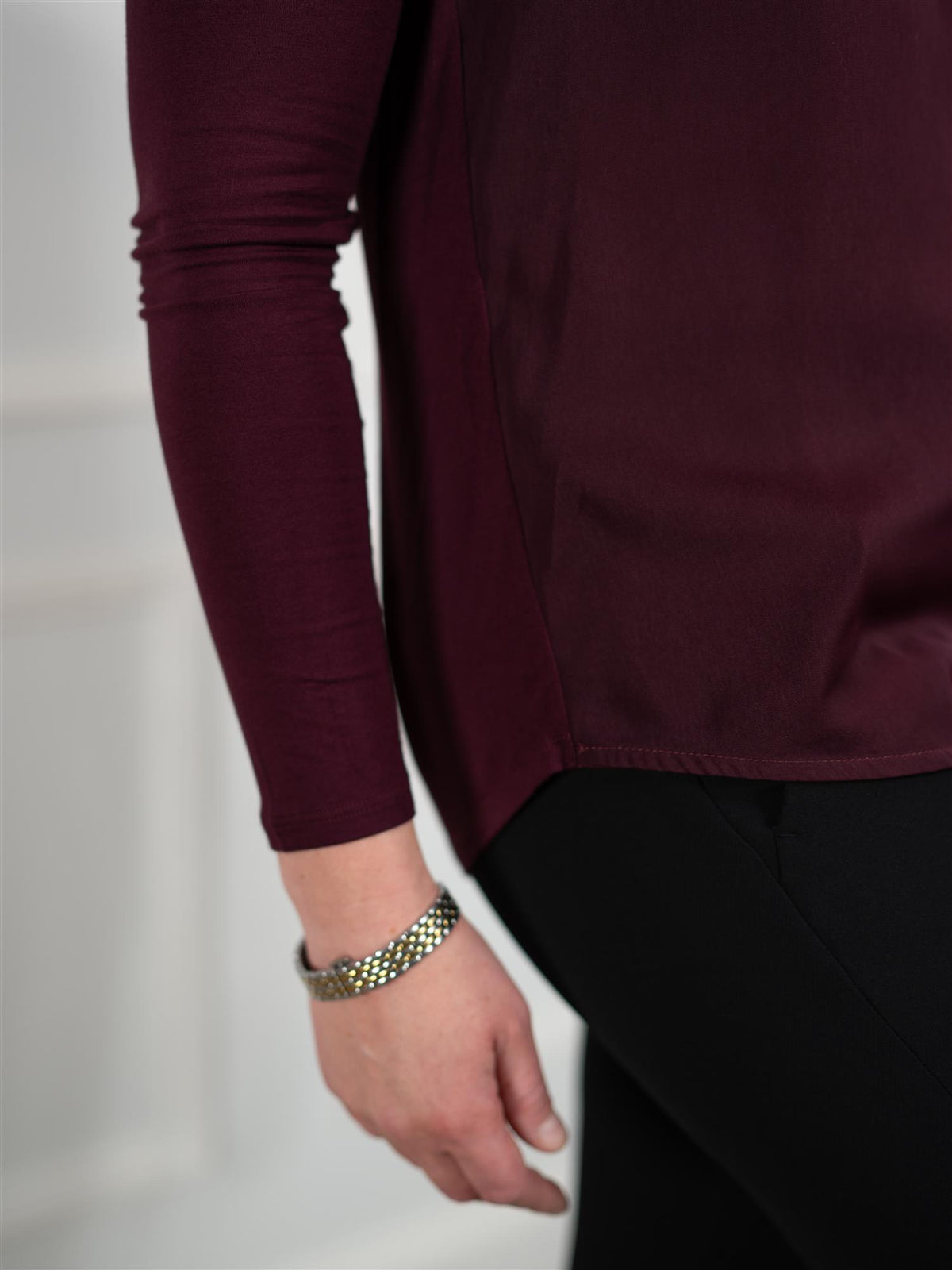Jenner Top Dark Wine
