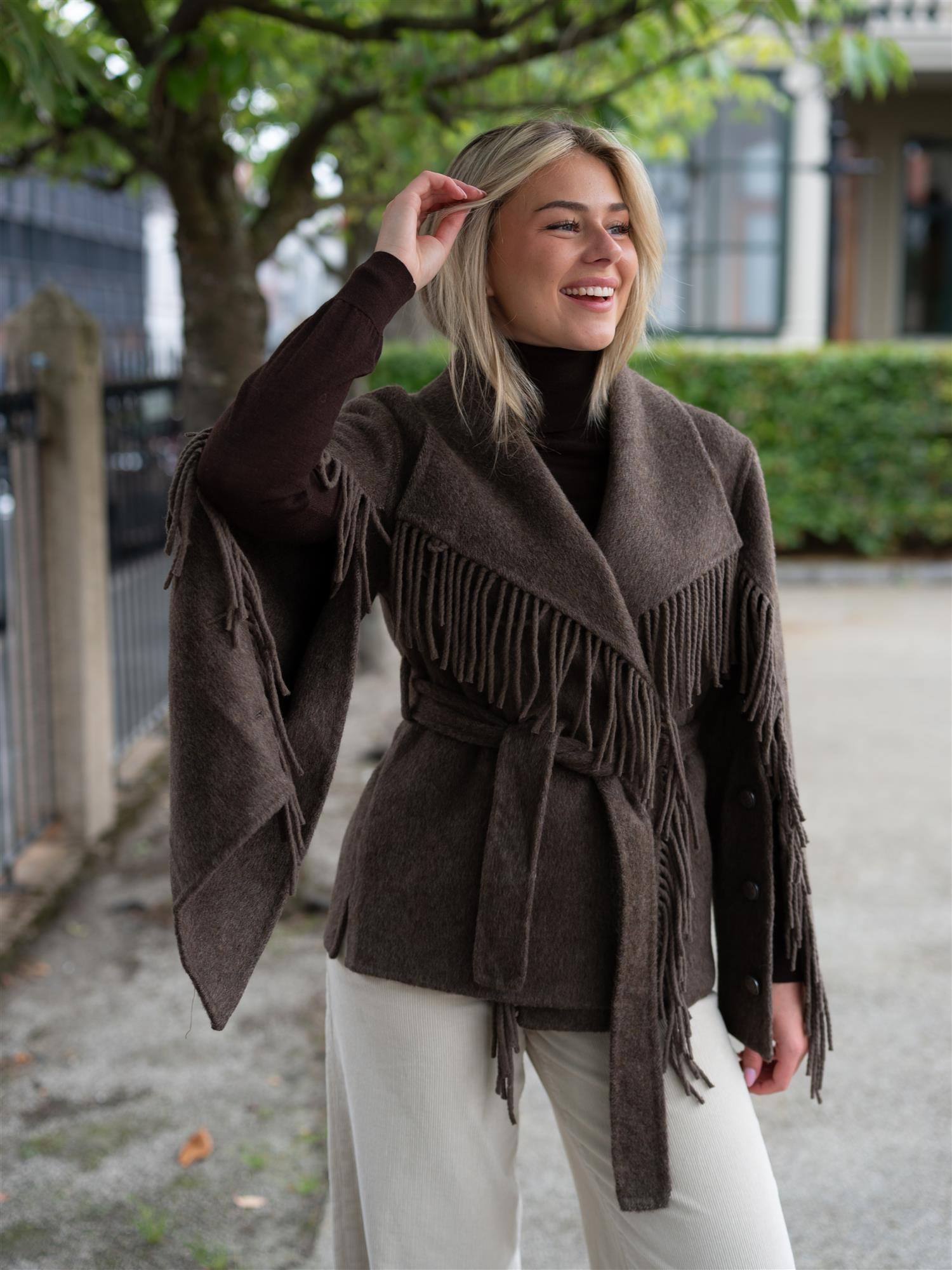 Hedvig Jacket Dark Brown