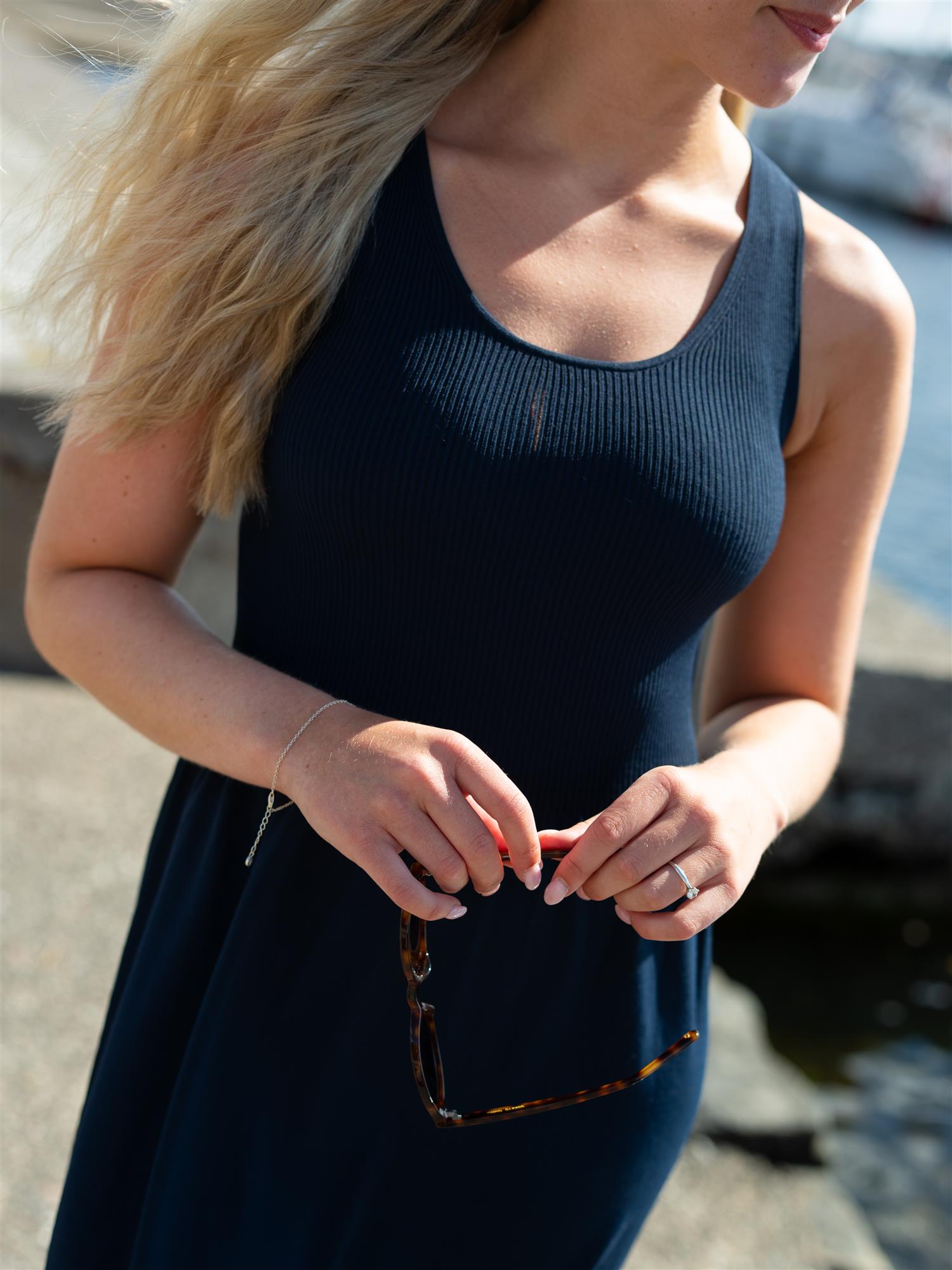Max Mara Calibri Navy