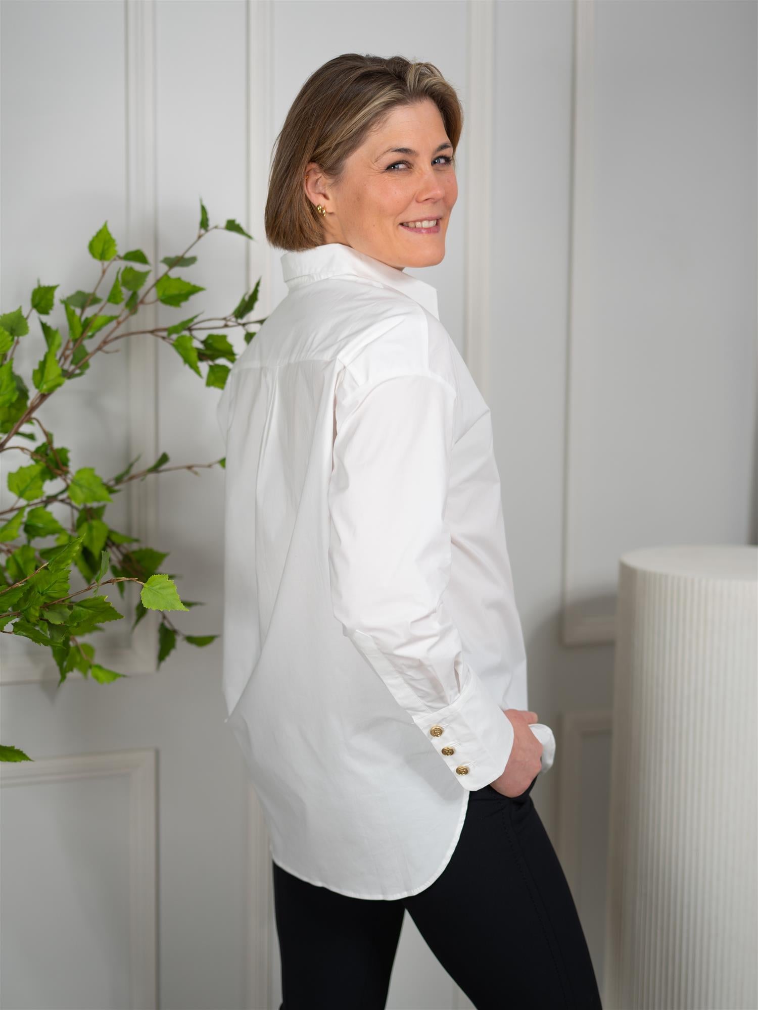 Busnel Nora Shirt White