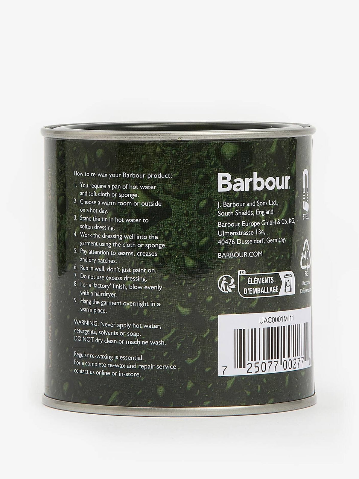 Barbour Wax Thornproof Dressing