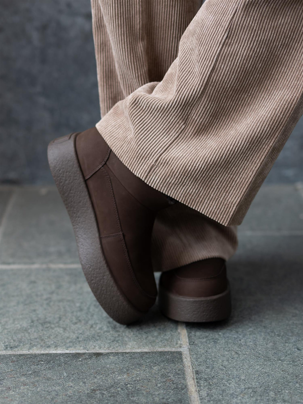 Platform Slip-In Brown