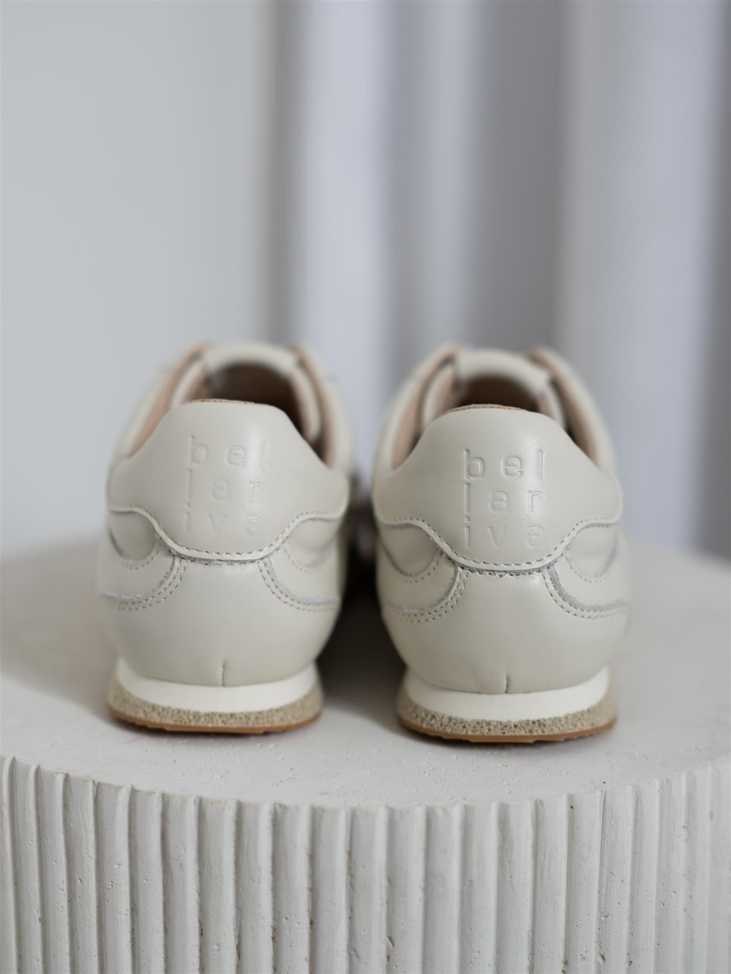 Laura Bellariva 1-Woven Bianco/Taupe