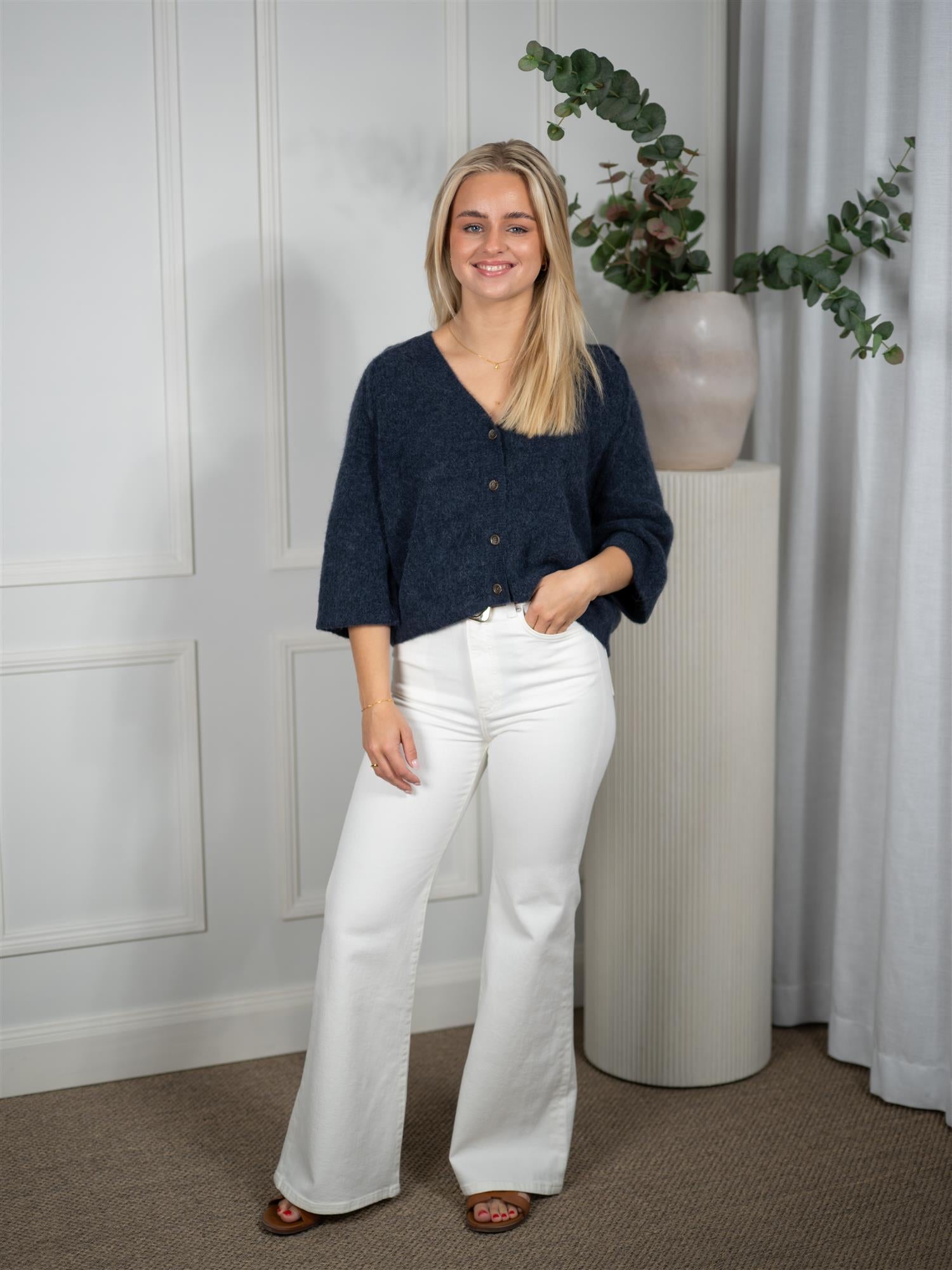 MMThora Lizet Knit Cardigan Indiaink
