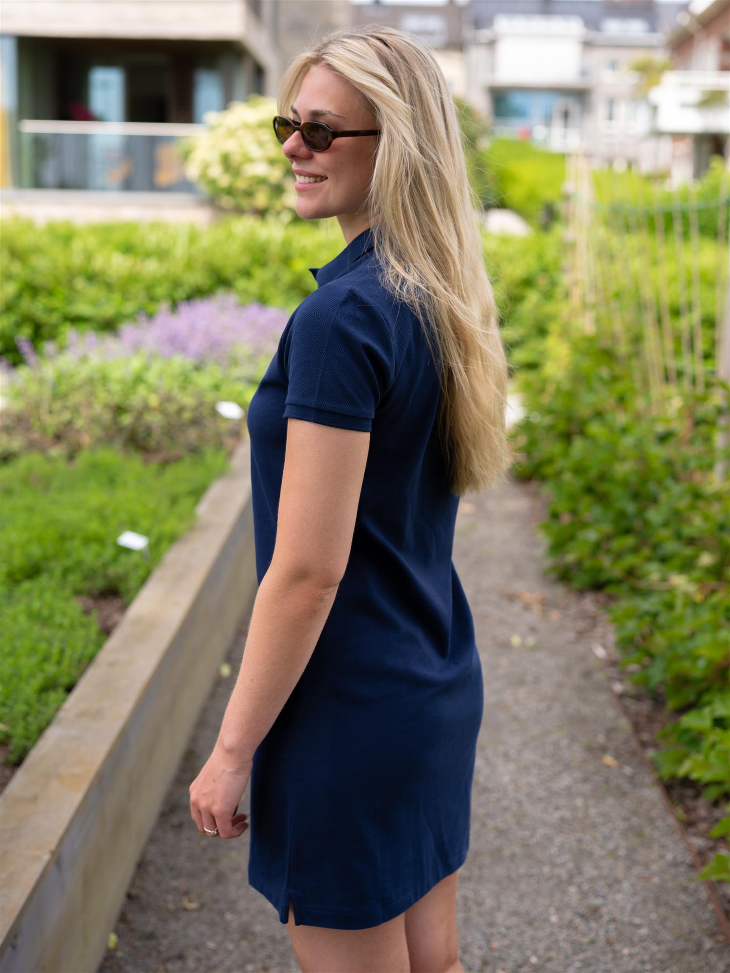 Polo Lcy Drs-Short Sleeve-Casual Dress
