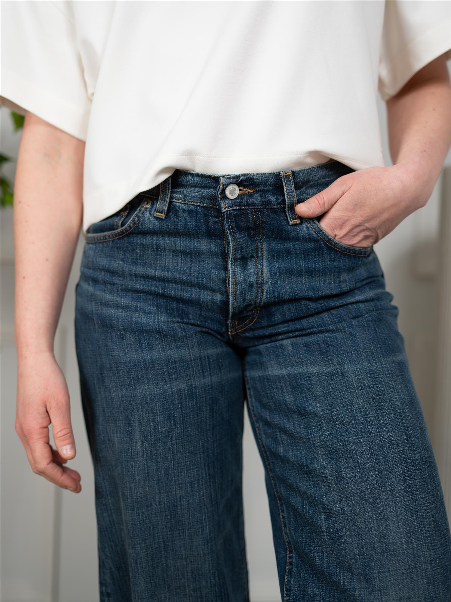 Jeanerica Kyoto Dark Blue Righe