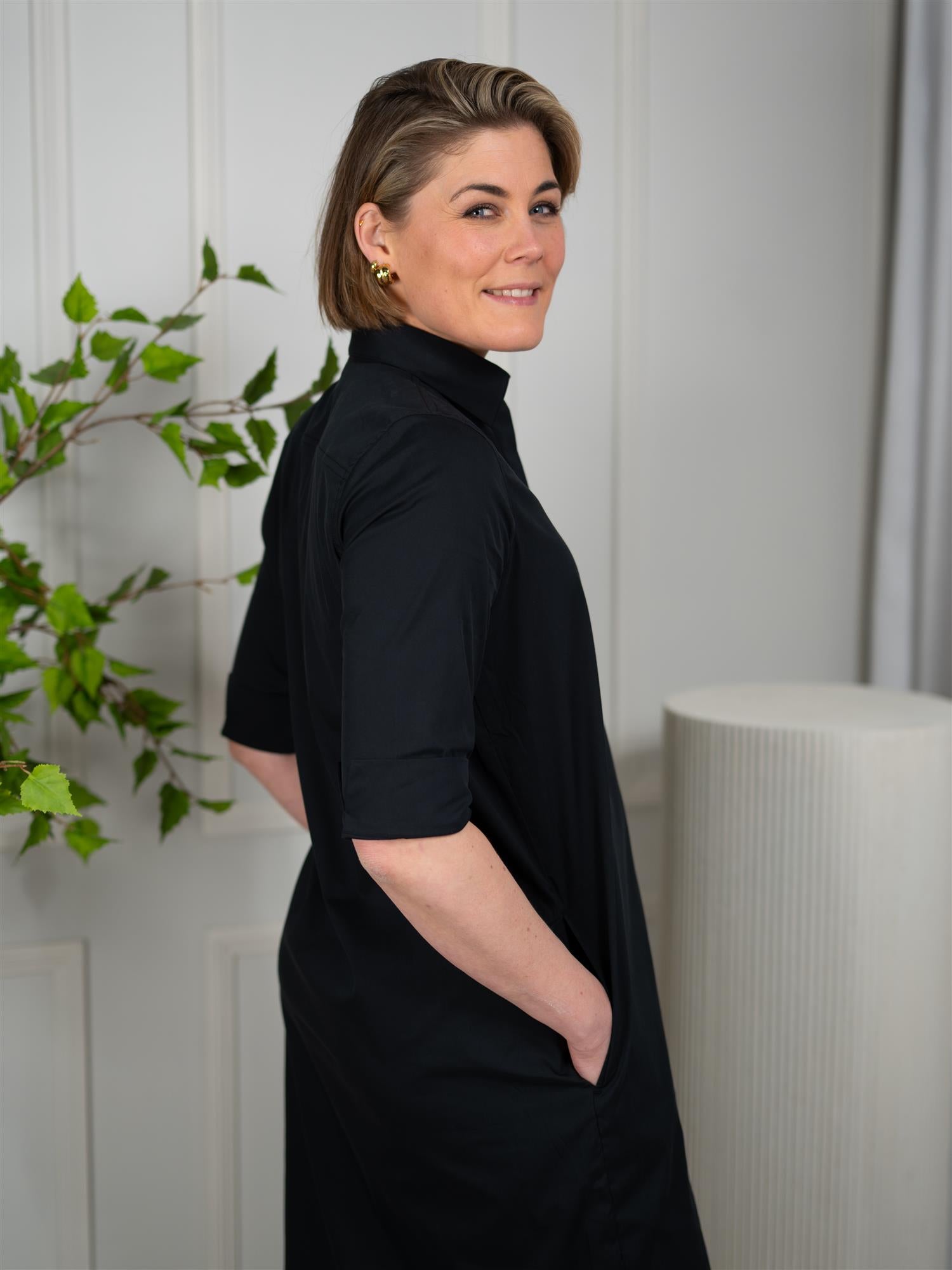 Stenströms Aud Popover Dress Black