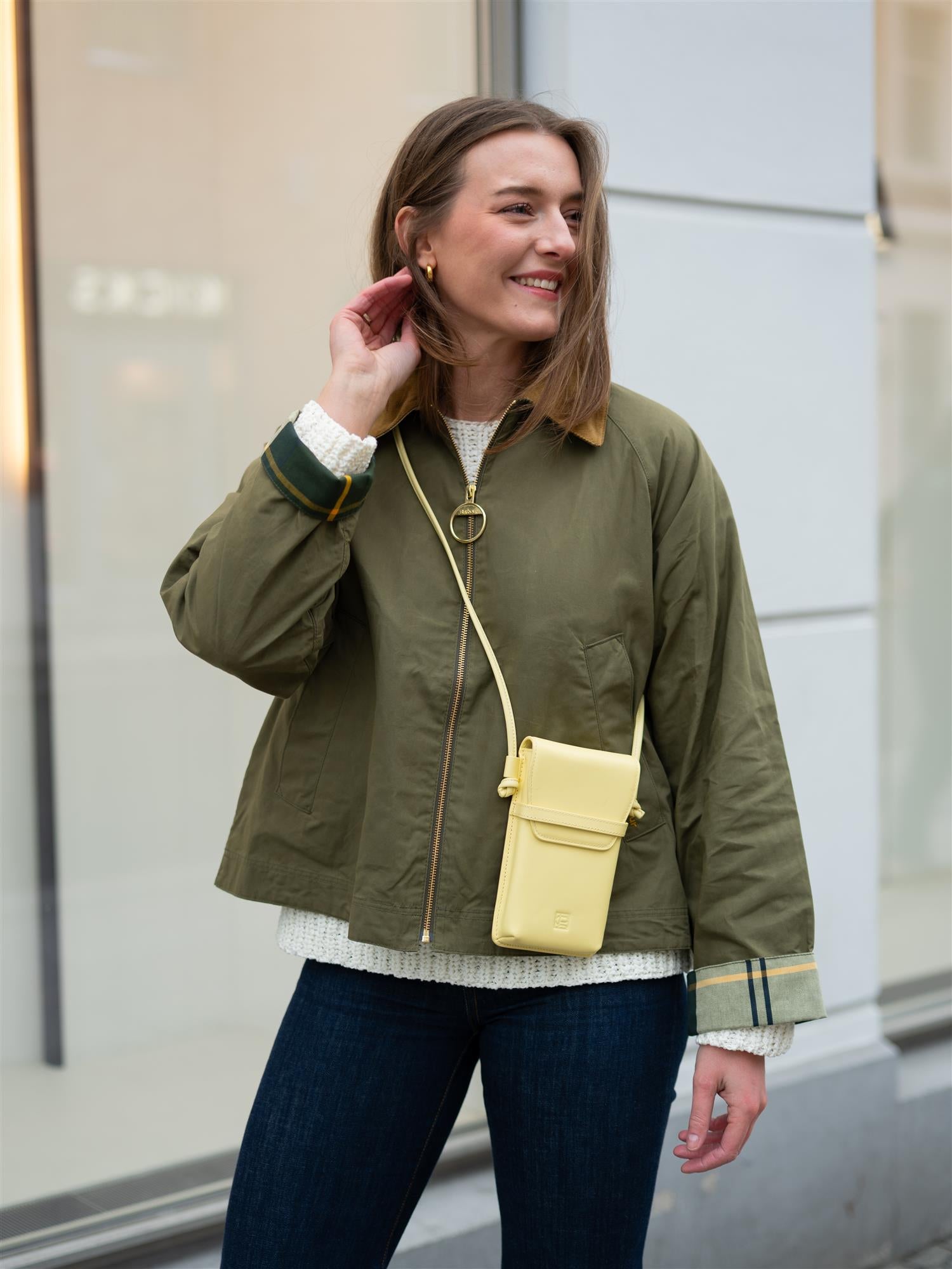 Camilla Pihl Mobile Pouch Light Yellow