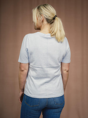 Sand T-Shirt Knitwear Lyseblå