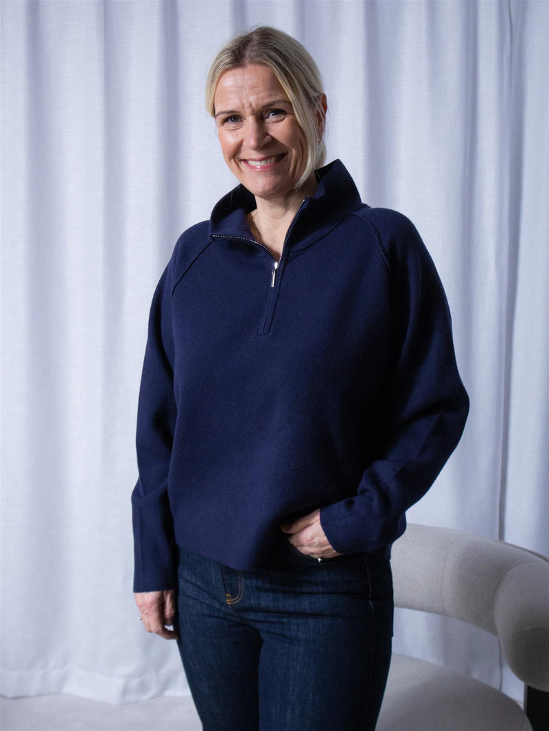 Riccovero Carrie Sweater Navy
