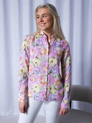 Stenströms Siri Shirt Light Pink Pattern