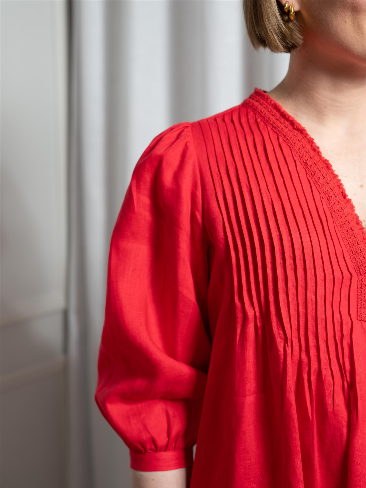 Angoor Gypsy Dress Poppy Red