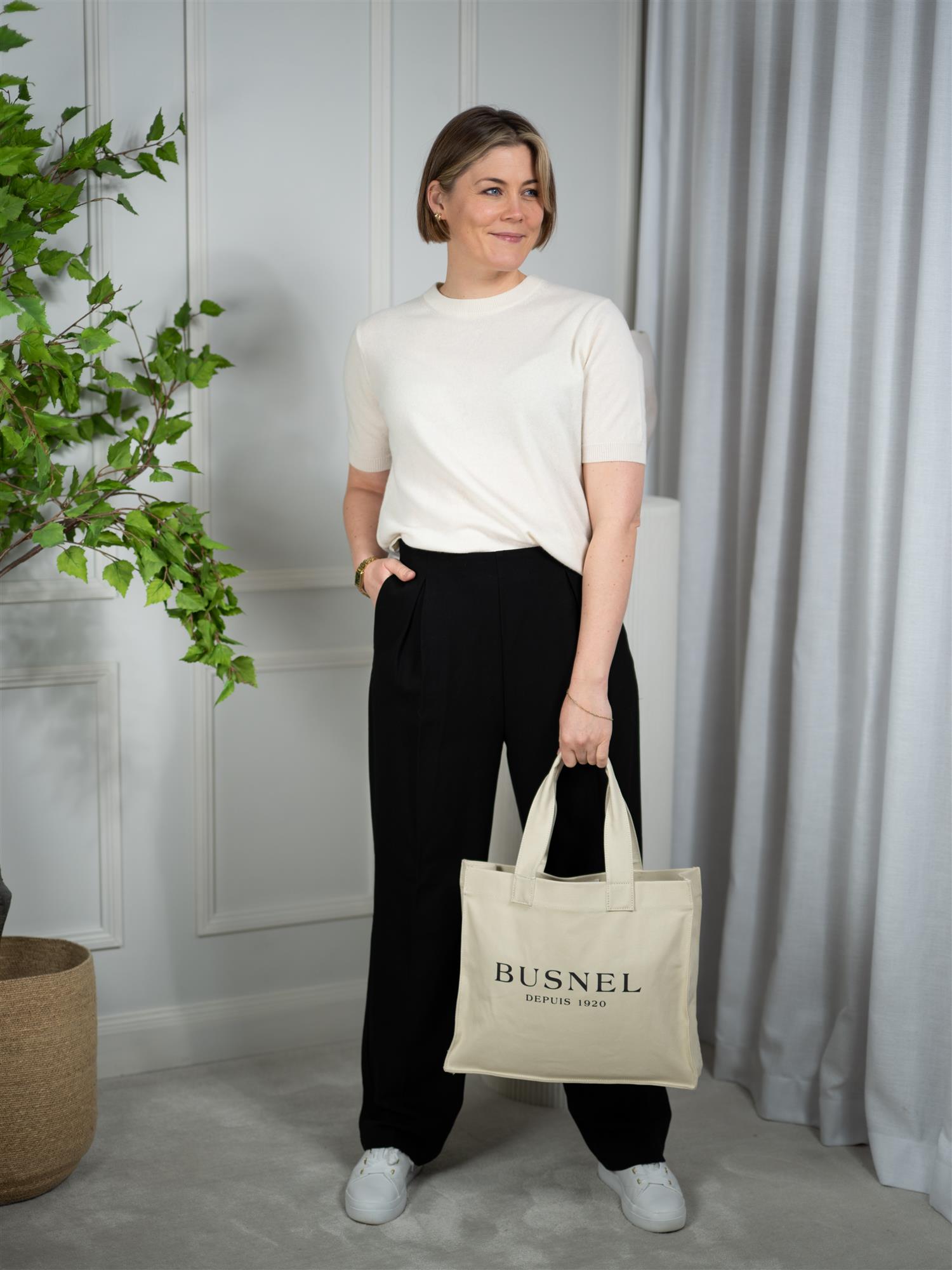 Busnel Tote Canvasbag Natural