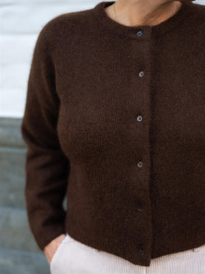 ONE and OTHER Toni Cardigan Espresso