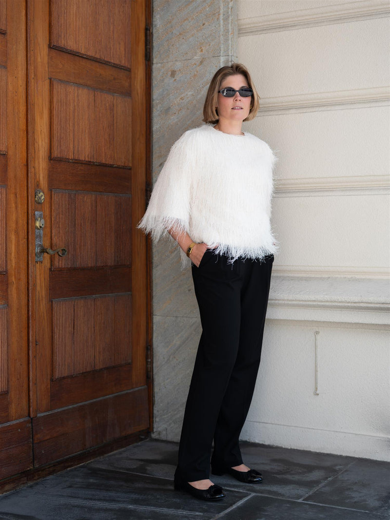ONE and OTHER Leonora Top Winter White