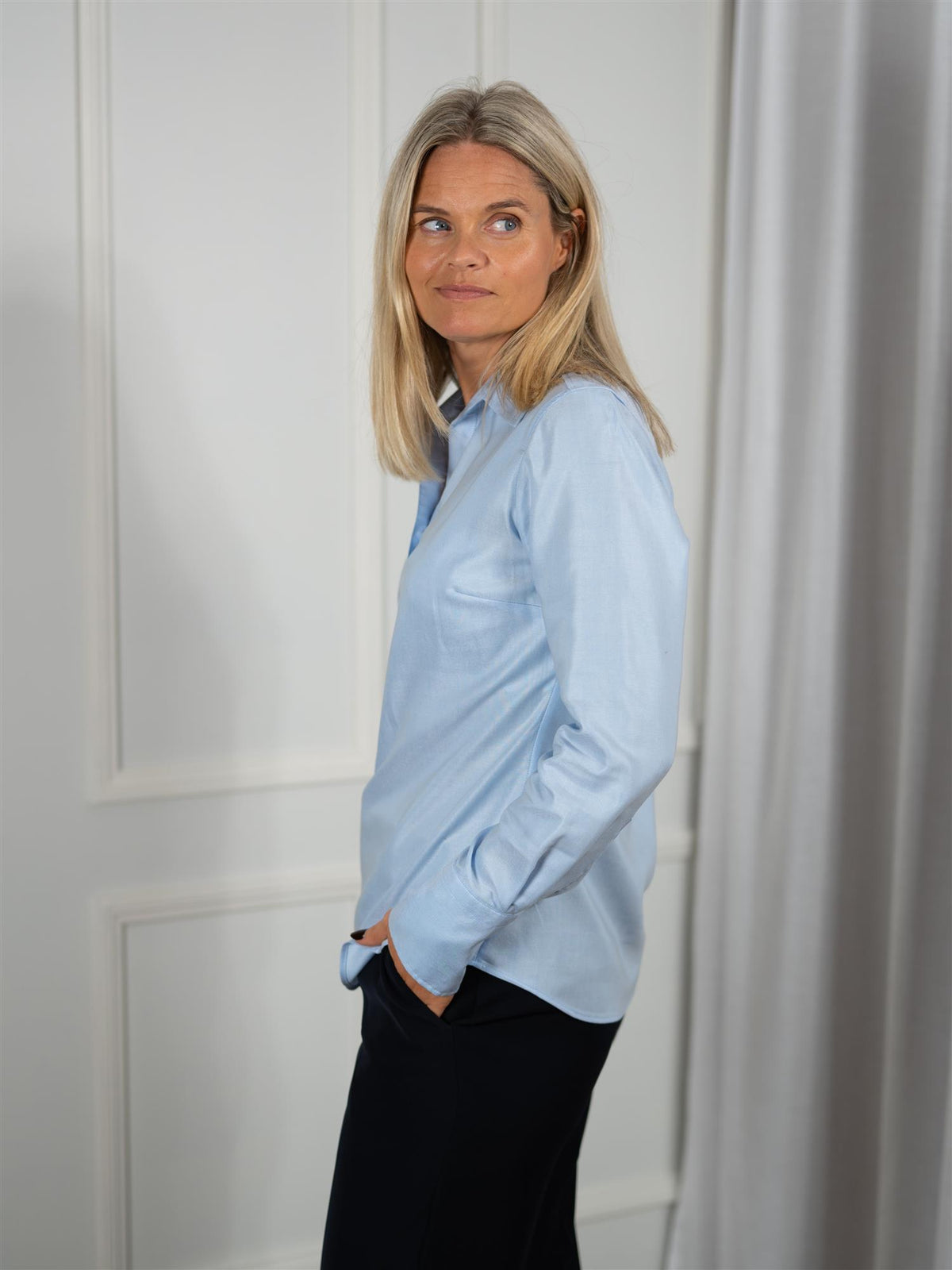 Nicky Shirt Light Blue