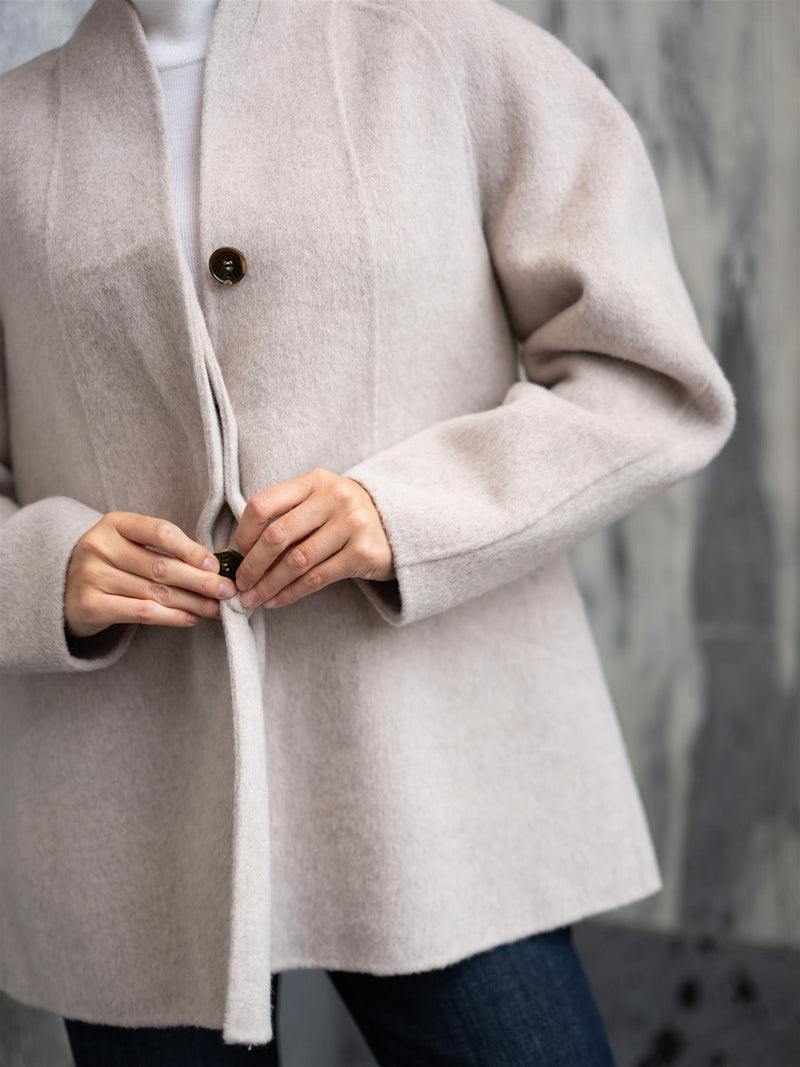 Camilla Pihl Magaret Jacket Greige Melange