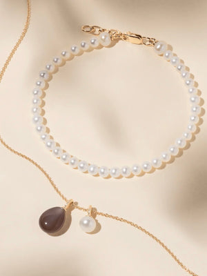 Julie Sandlau Elina Pendant Chocolate Moonstone