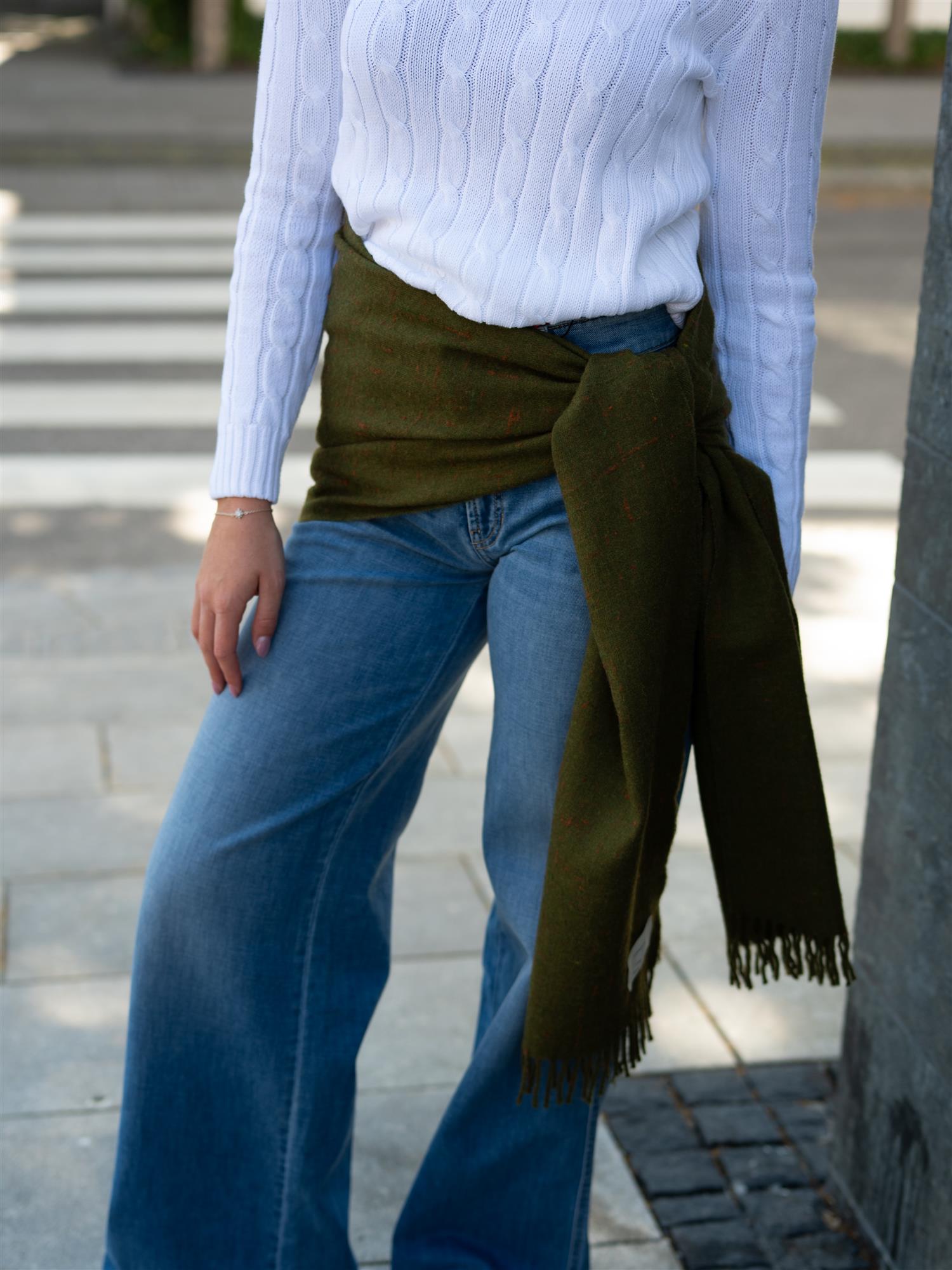 Jeanerica Sam scarf Green
