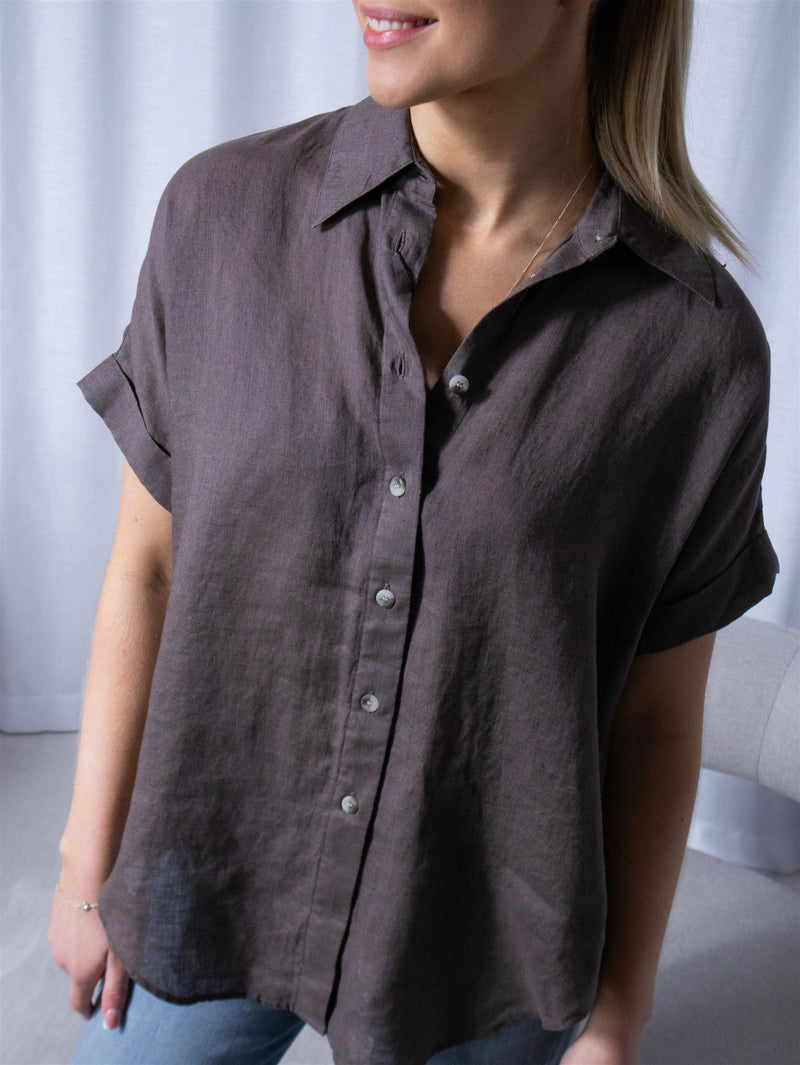Sand Peppa Shirt BSS Brun