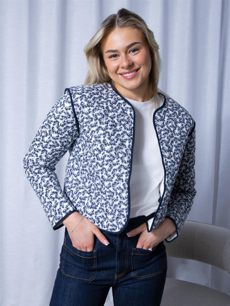 Camilla Pihl Elvera Jacket Navy Rosehip