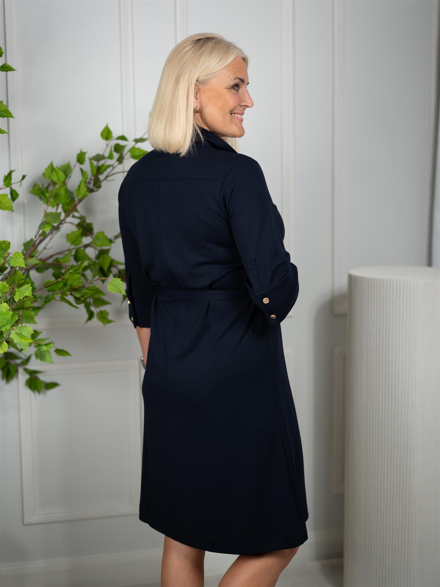 Busnel Tove Dress Minimal Marine