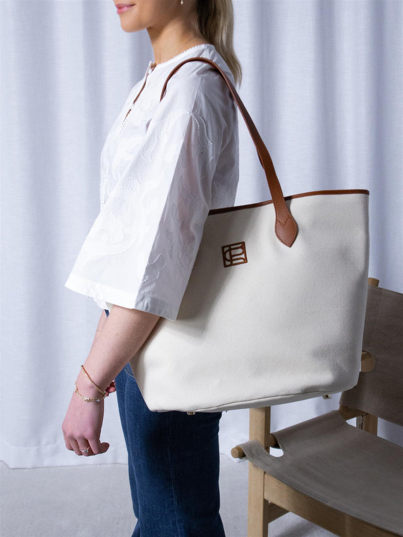 Camilla Pihl Canvas Tote Bag Brown