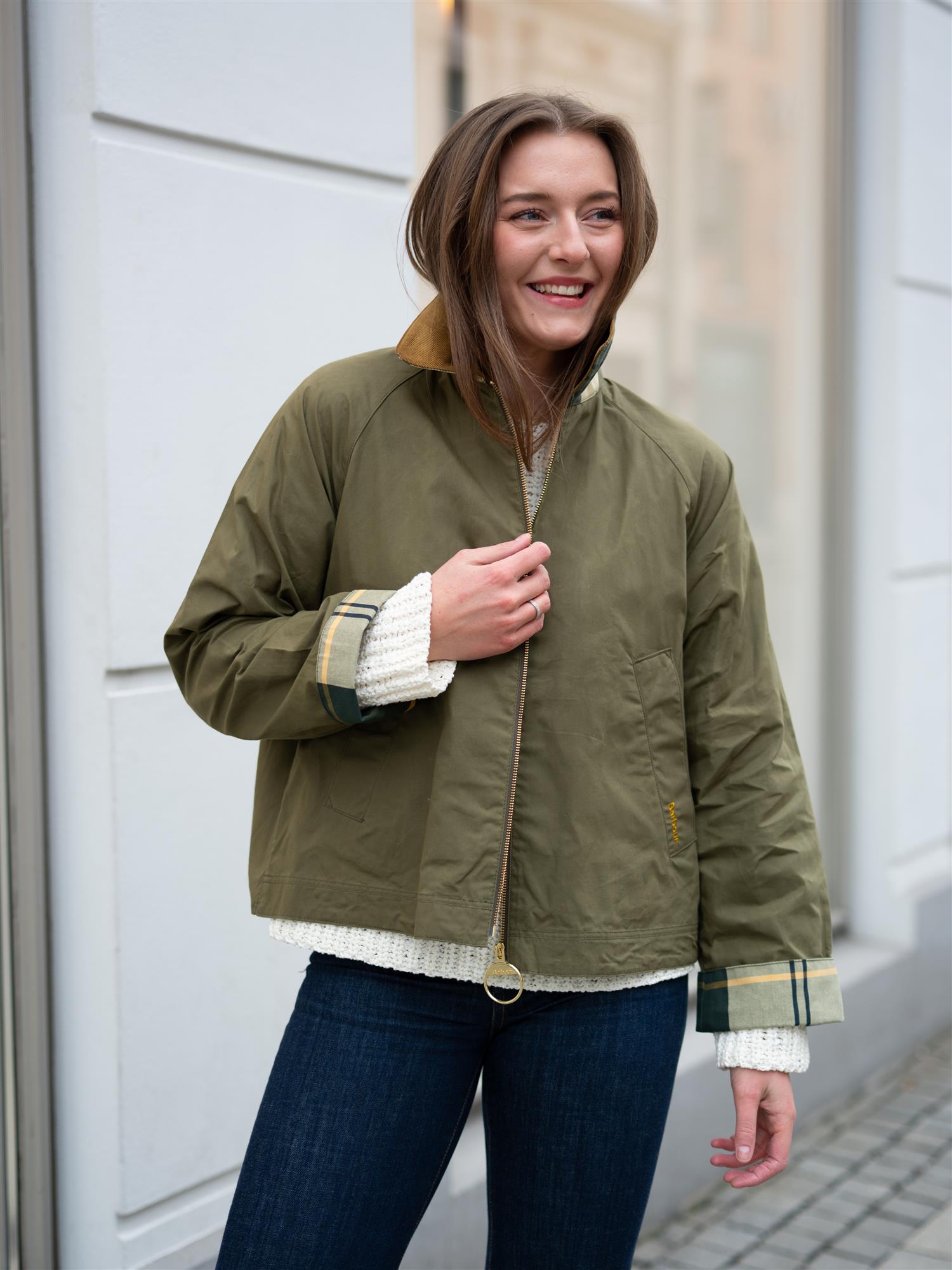 Barbour Catlin Casual Green