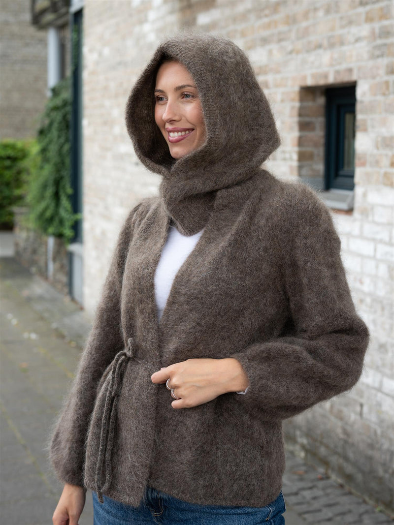 Ella&il Kajsa Chunky Balaclava Brown
