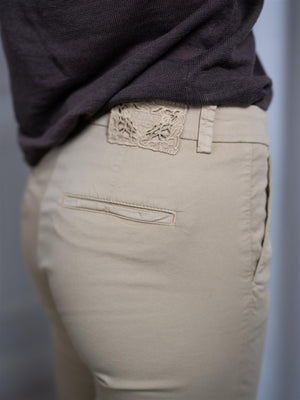 Cambio Stella Cropped Golden Sand