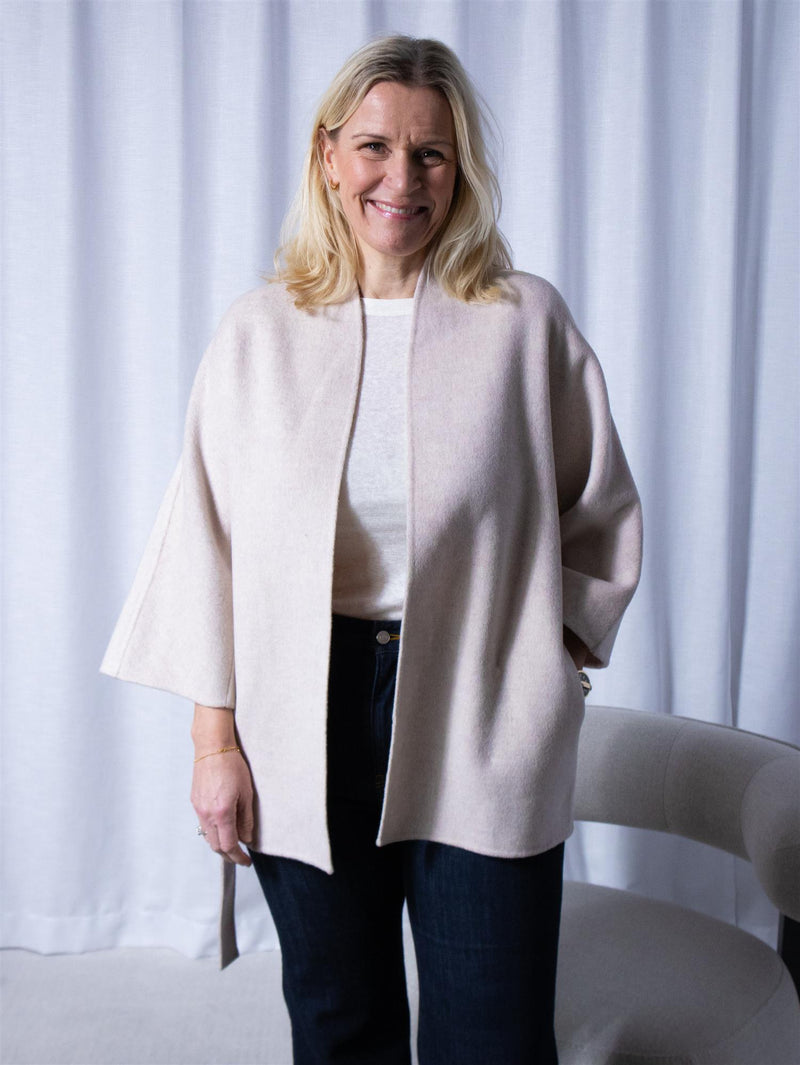 Christian Aks Akiko Wool Jacket Sand