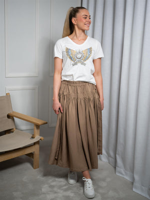 Bitte Kai Rand Kumamoto Skirt Lys Brun