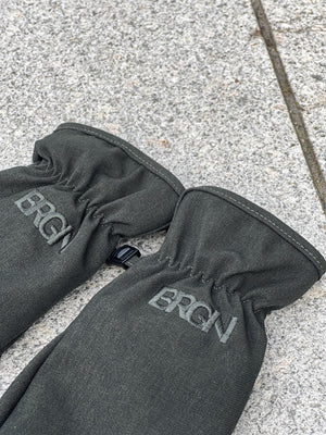 BRGN Mittens Rosin Dark Green